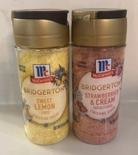 Bridgerton Finishing Sugar Strawberries and Cream, Sweet Lemon McCormick Limited