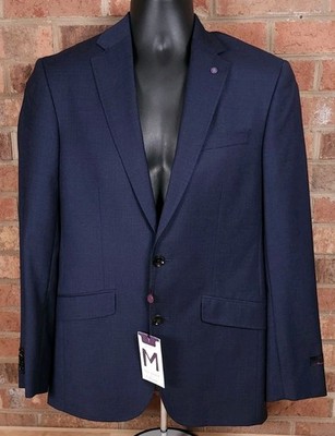 Ted Baker London Endurance Jones CT Mens Size 38 R Blue Wool Blazer Jacket NEW