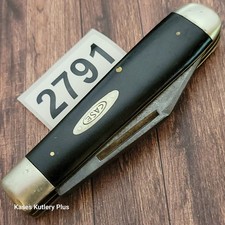 Antique Case Xx 223 Sab Swell End Jack Folding Pocket Knife Made In Usa 1940-64 Antique Case Xx 223 Sab Swell End Jack Folding Pocket Knife Made In Usa 1940-64