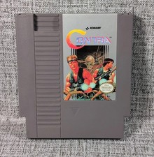  Contra (Nintendo NES, 1987) Tested Working 