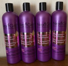 4 BTLS. 2in1 KERATIN SHAMPOO CONDITIONER For All Types Of Hair 16oz Each