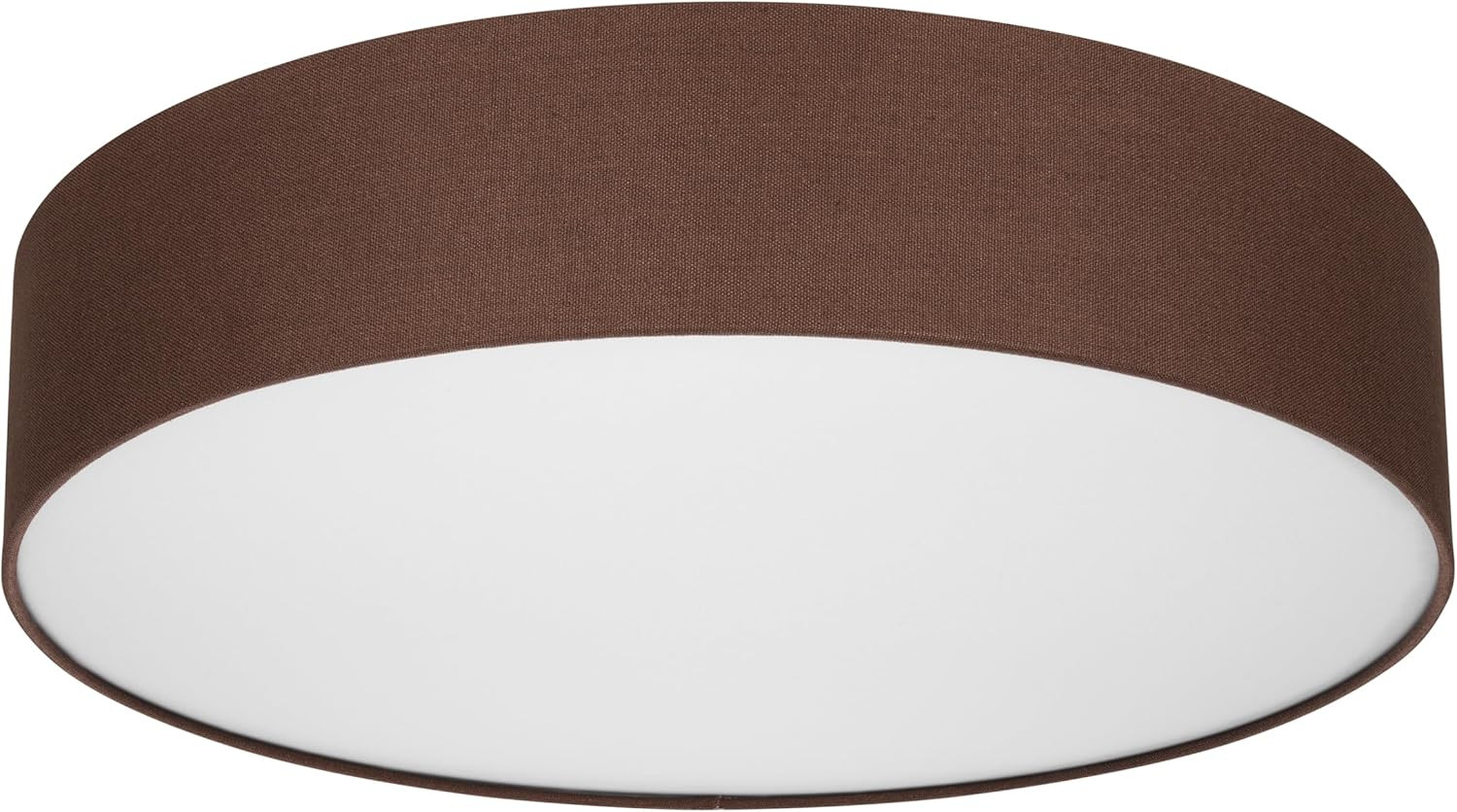 Lampada Da Soffitto Rotonda 50 Cm | Plafoniera in Tessuto Design Moderno