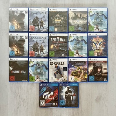 17x Sony PlayStation 5 Spiele Sammlung Konvolut 2 davon PS4 Neu Ovp Sealed