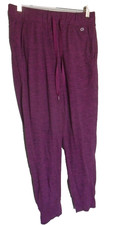Women's GapFit Brushed Tech Jersey Joggers Size S Purple Heather
