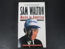 Sam Walton Made in America My Story 1993 Autobiography Business Bantam Books