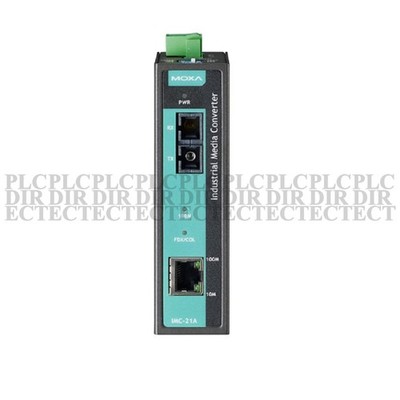New MOXA IMC-21A-S-SC Industrial Media Converter