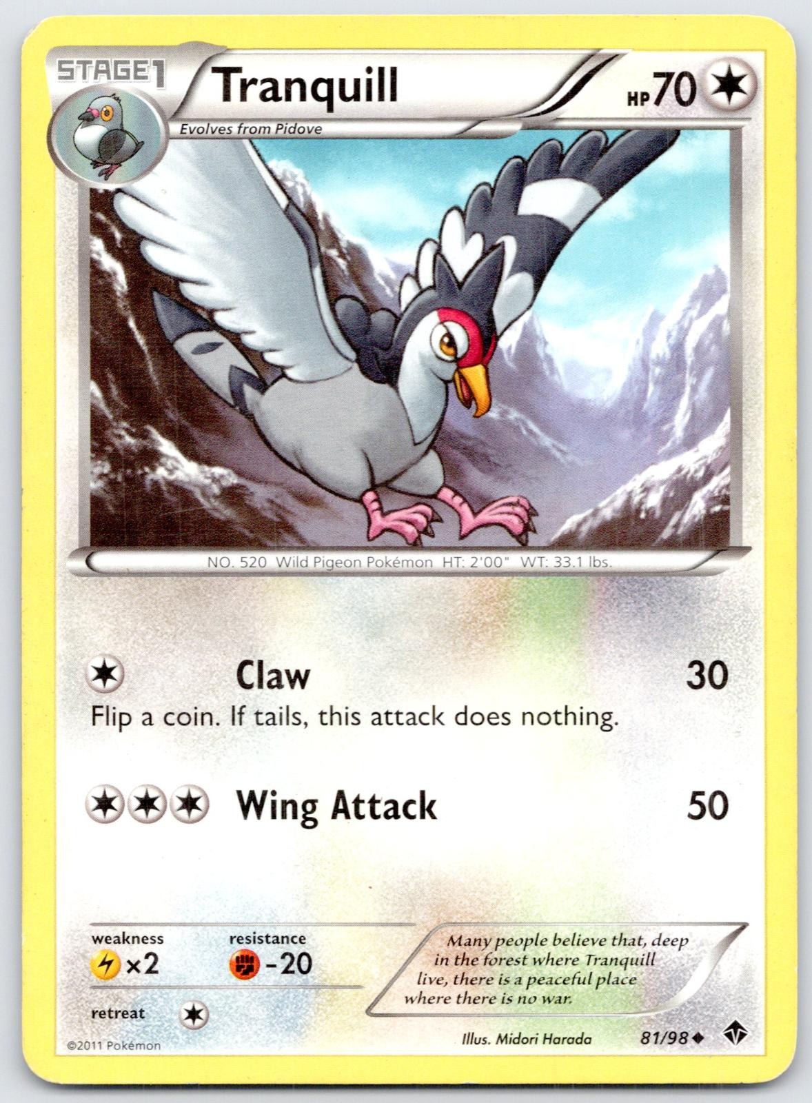 Tranquill 81/98 Emerging Powers Lightly Played