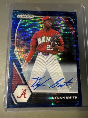 2021 Prizm Draft Dylan Smith PDP74 SIGNED Detroit Tigers  #2/5