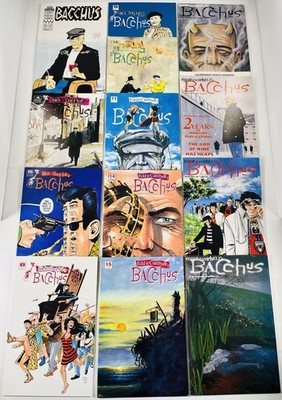 LOT OF 30 EDDIE CAMPBELL BACCHUS #1-50 RUN + DEADFACE / MINIS HARRIER 1987 VF-