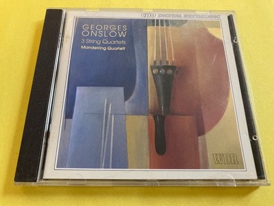Georges Onslow: 3 String Quartets Op.9 / Mandelring Quartett (CD, 1993)