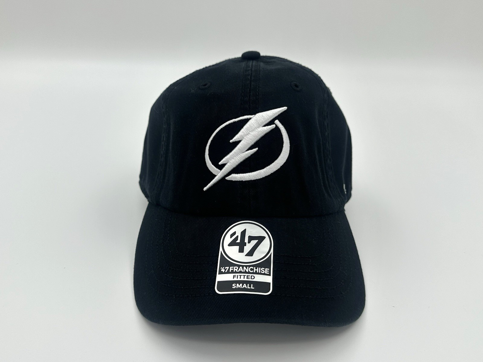 Tampa Bay Lightning '47 Brand Franchise Fitted Size Small Hat Black White