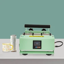 Mug and Tumbler Heat Press for 30OZ Straight Tumbler Mug Sublimation Transfer!!