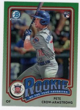 2024 Bowman Chrome Rookie of the Year Favorites RC Pete Crow-Armstrong #13 Cubs