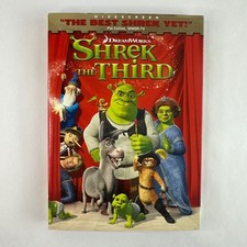 Shrek The Third DVD Mike Myers Eddie Murphy Widescreen NEW Sealed Ships in a Box