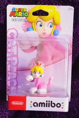 Amiibo - SEALED Cat Peach Figure (Super Mario Series) New in Box