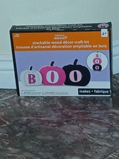 Stackable Wood Pumpkin For Decor