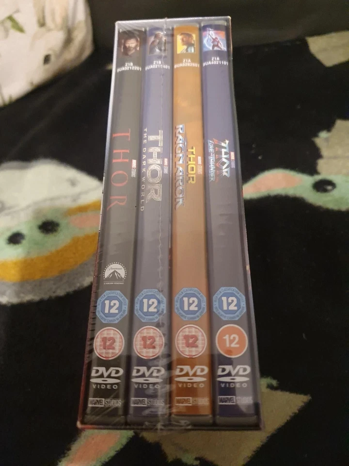 Thor 4-Movie Collection SEALED DVD Box Set,ALL IN ORIGINAL COVERS SENT 1ST CLASS - Image 3 of 3