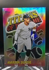 2026 Topps Series 1 Aaron Judge Titans of the Game MLB Insert Card #TOG-3