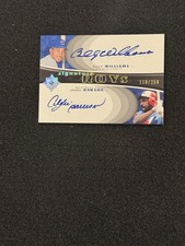 2005 UD Ultimate Signature  Andre Dawson /Billy Williams Dual Auto /250 HOF