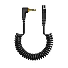 Heavy Duty 3.5mm Spring Coiled Wire For HDJX10 Professional Headphones Cable