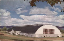 Middlebury, Vermont VT Memorial Field House, Middlebury College Chrome Postcard