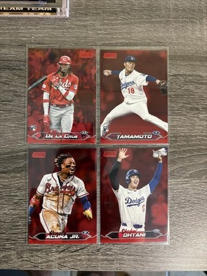 2024 Topps Stadium Club Baseball Red Parallel You Pick