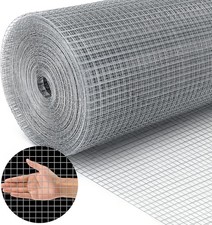 19 Gauge Hardware Cloth 1/2 inch Chicken Wire Fence Galvanized Welded Cage