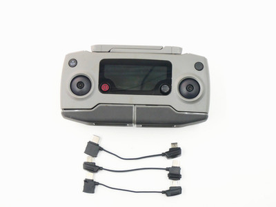DJI Mavic 2 Pro Zoom Remote Controller Transmitter Excellent Includes Cables