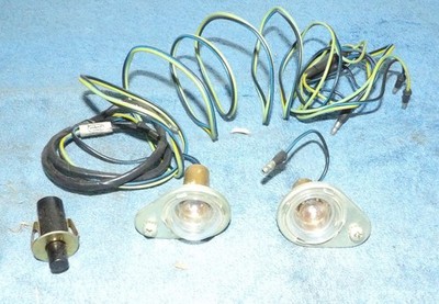 1962 Mercury Monterey Custom S-55 NOS UNDER DASH COURTESY LAMPS WIRING SWITCH
