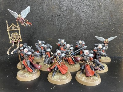 40k PRO PAINTED Adeptus Sororitas Battle Sisters x10