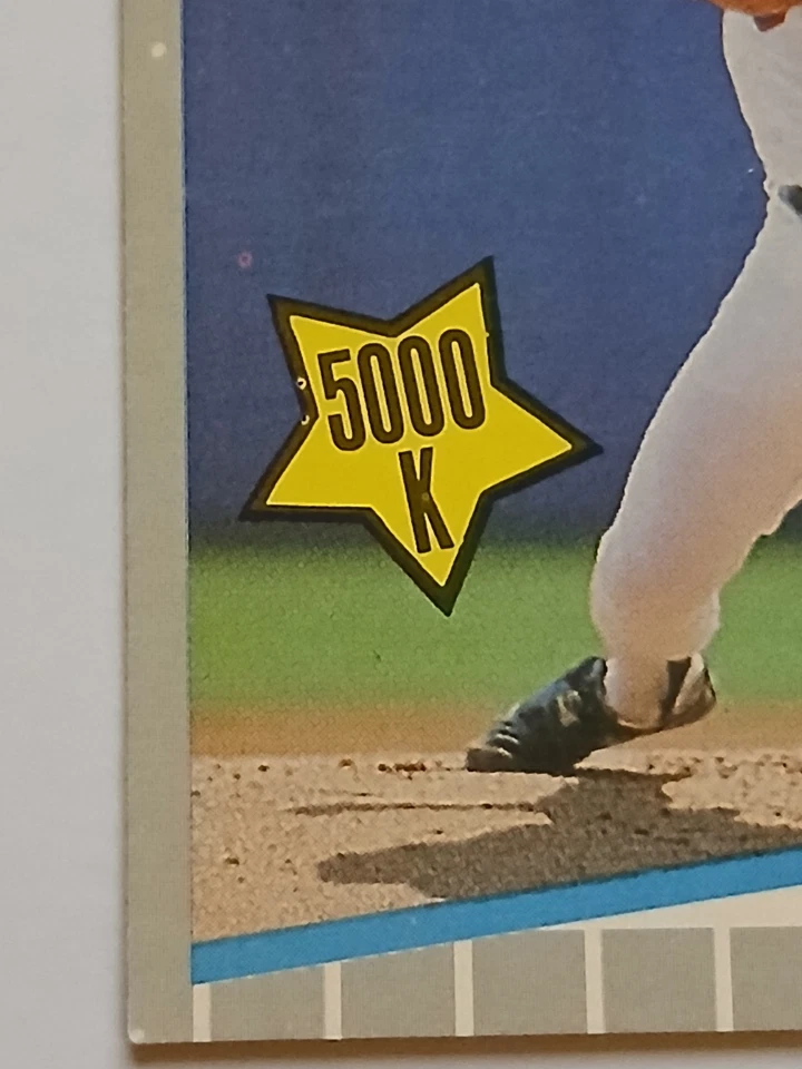 1989 Fleer Update - Nolan Ryan #U-67  RARE ERROR CARD! - Image 3 of 4