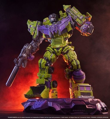 PCS Transformers Museum Scale Statue Devastator 114 cm