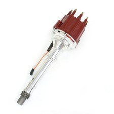 Pertronix Distributor D300811 Flame-thrower Billet Mechanical Red For Sbcbbc