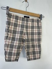Burberry Pants Shorts Trousers 6m Nova Check Kids Baby Children Cotton