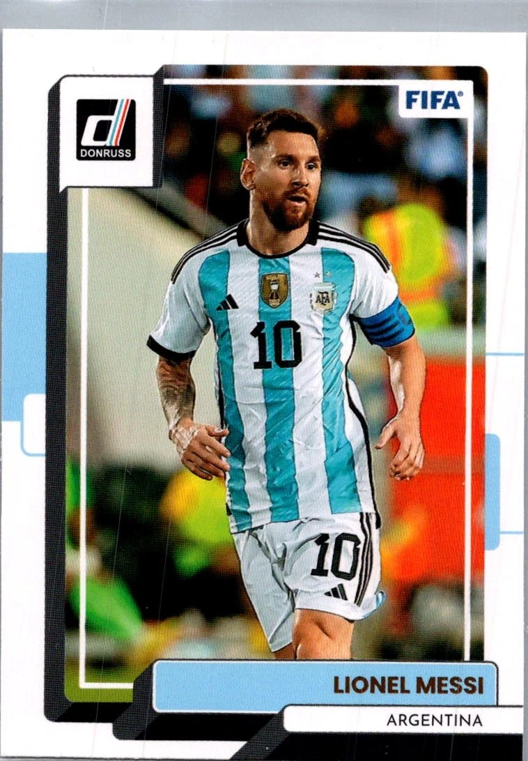 2022-23 Panini Donruss Lionel Messi #10 for sale | eBay
