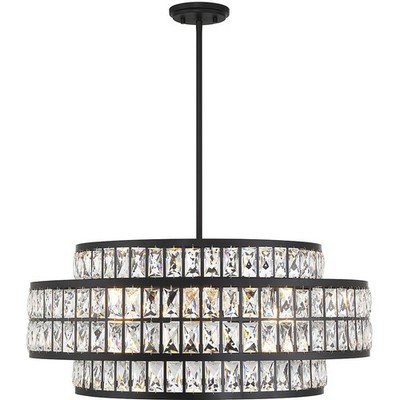 Savoy House Lighting 7-9048-6-89 Renzo Pendant Matte Black