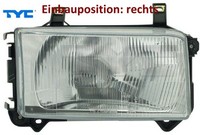 TYC 20-3293-08-2 Hauptscheinwerfer Rechts Scheinwerfer Frontscheinwerfer FüR VW