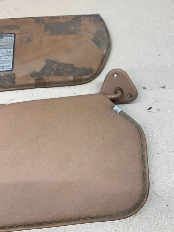 Camión Chevrolet GMC 1973 1987 C10 K10 parasoles parasoles bronceado naranja Foto 3 de 4