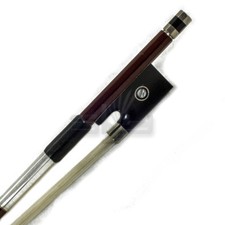 New High Quality Round Stick Carbon Fiber 4/4 Full Size Violin Bow Brown color