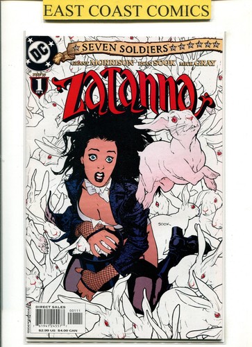 ZATANNA SEVEN SOLDIERS #'s 1-4 MINI-SERIES - DC 2005