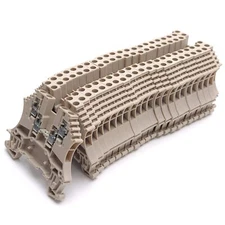 Lot of 23 Weidmuller WDU 1.5/ZZ 1031400000 Feed Through Terminal Block, 1-Level