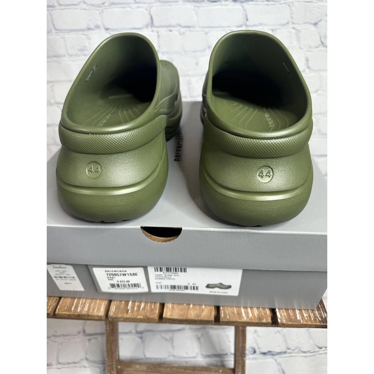 BALENCIAGAクロックス Balenciaga Rubber Crocs Mule | eBay