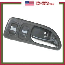Motorking For 94 95 96 97 Honda Accord B567 Front Right Inside Door Handle Gray