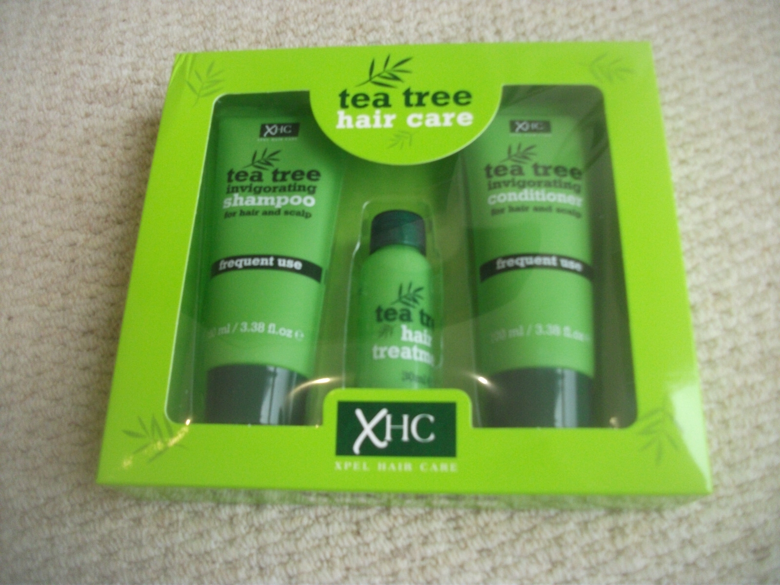 XHC TEA TREE OIL GIFT SET SHAMPOO CONDITIONER HAIR TREATMENT HAIR AND SCALP for sale online eBay