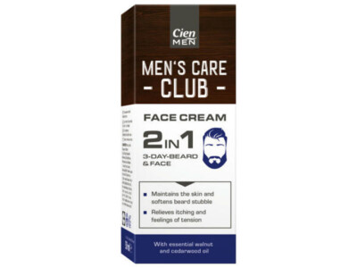 Cien Men's Care Club 2 in 1 Face and Beard Cream
