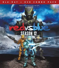 RED VS BLUE Halo Season 12 (BLU-RAY+DVD) BRAND NEW!!!