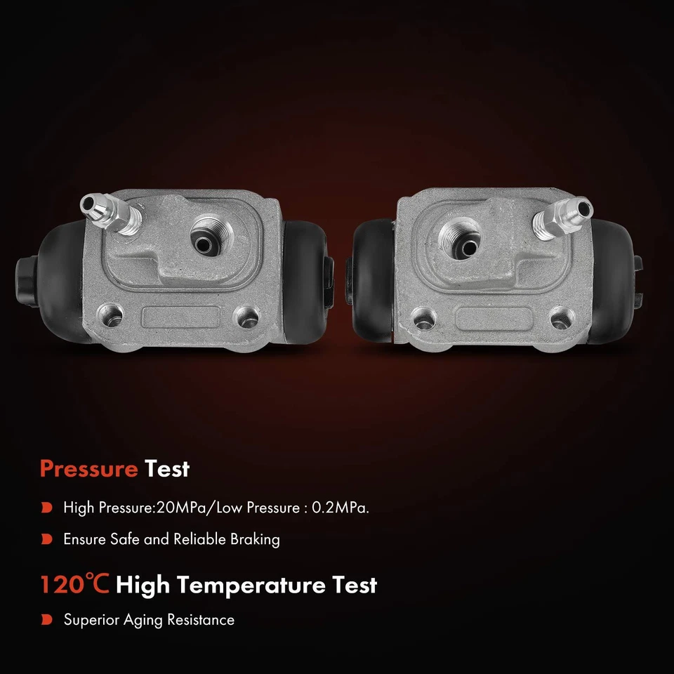 2x Cilindros de rueda de freno de tambor trasero para Suzuki Swift 1990-1994 Aerio Geo Daihatsu Foto 4 de 4