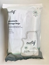 Motif Medical Breast Milk Storage Bags 8oz - 100 count each