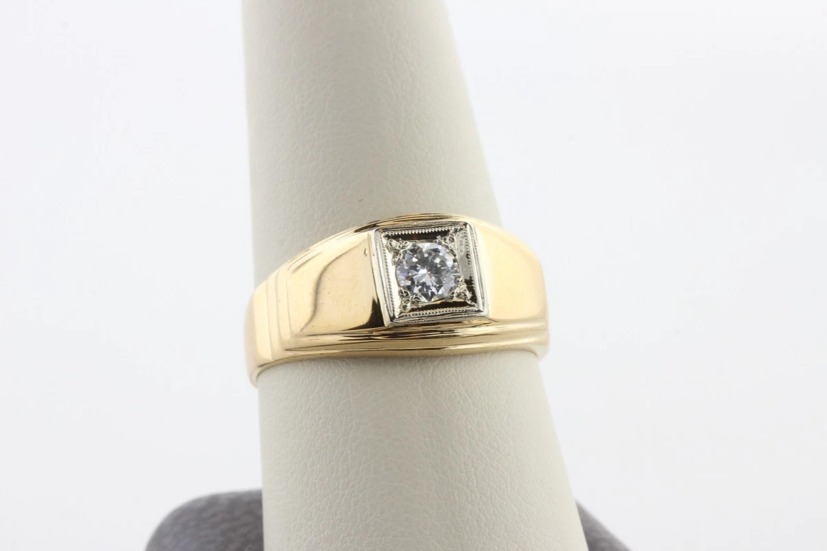 Mens 14k gold rings ebay deals