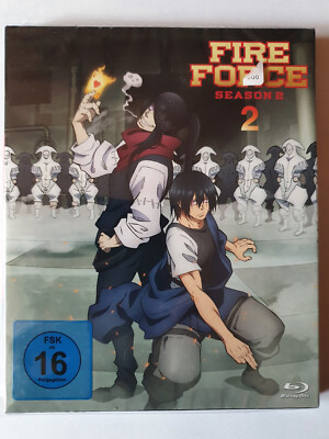 FIRE FORCE SEASON 2 VOL. 2 Episoden 07-12 (Blu-ray) NEU; OVP